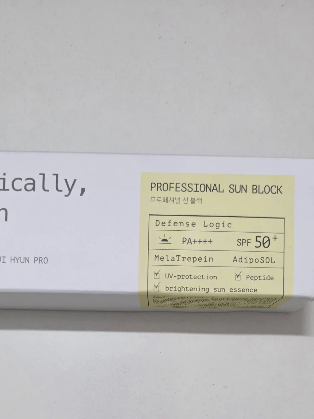 Logically Skin Professional Sun Block SPF50+/PA++++
